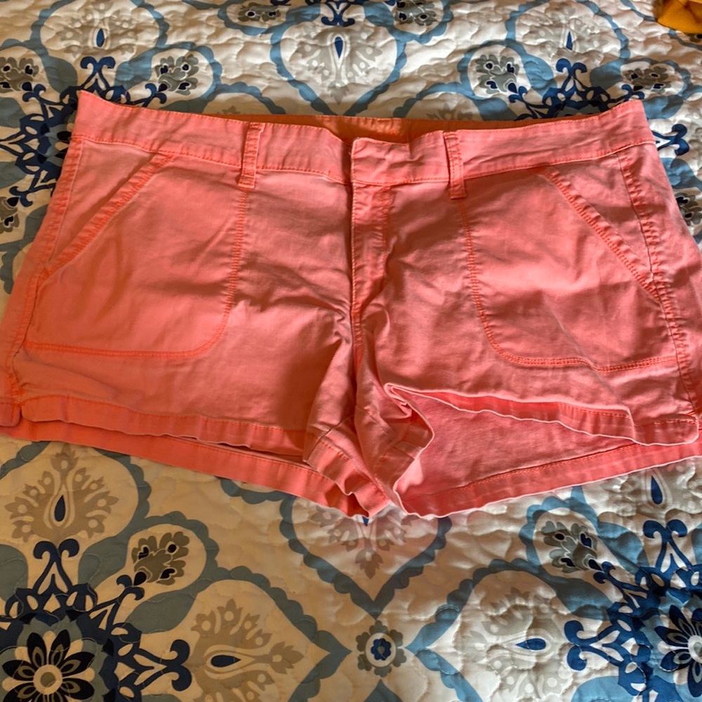 Coral Pink Shorts